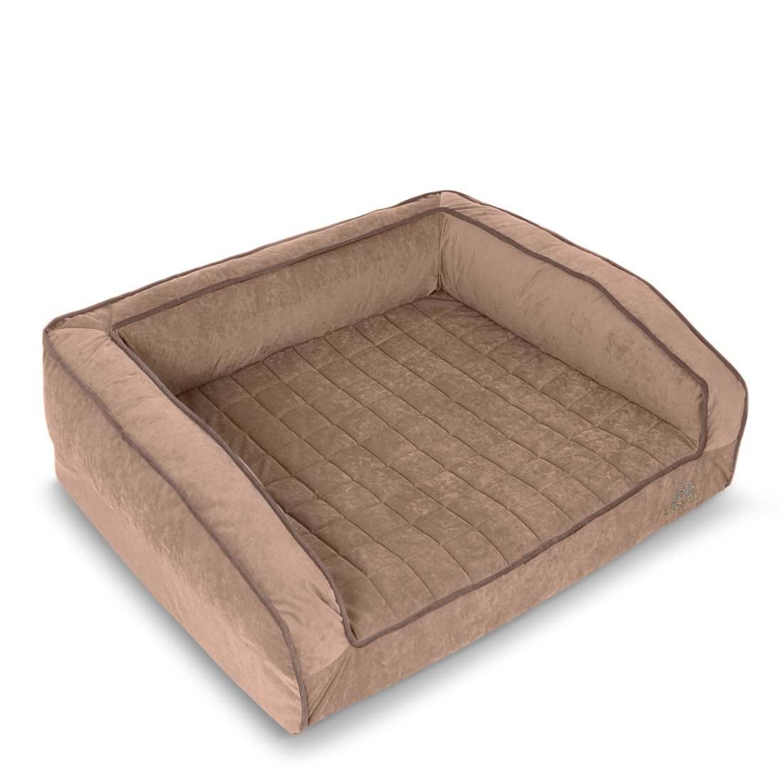 Commercial-grade guest room bed
