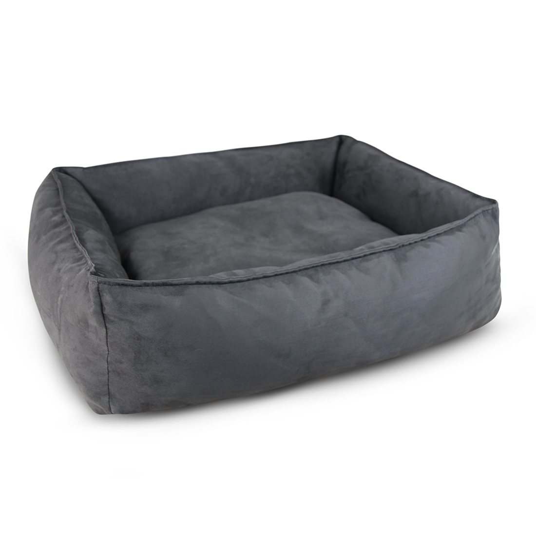 Hillman bolster dog bed made from recycled ocean material